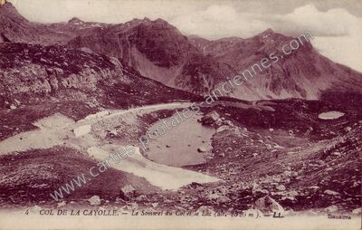 Carte postale ancienne Ubaye — Le Lauzet-Ubaye (Alpes-de-Haute-Provence)