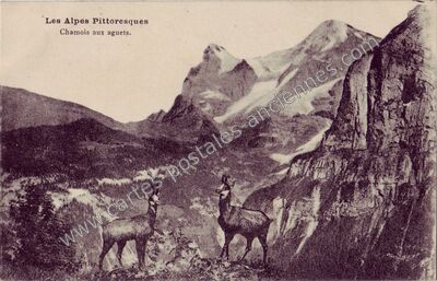 Carte postale ancienne Ubaye — Le Lauzet-Ubaye (Alpes-de-Haute-Provence)