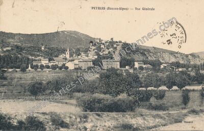 Carte postale ancienne Peyruis