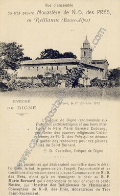 Carte postale ancienne Reillanne