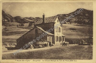 Carte postale ancienne Saint-Paul-sur-Ubaye