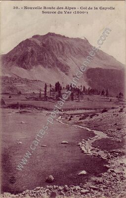 Carte postale ancienne Uvernet-Fours
