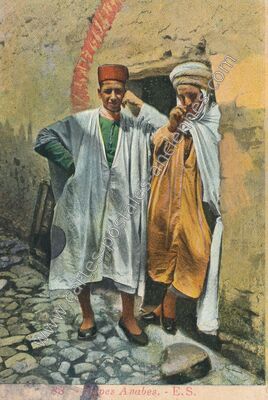 Carte postale ancienne Types Arabes — Types Arabes — Algérie