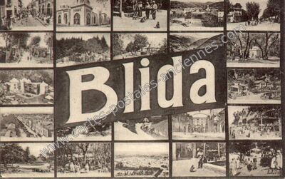 Carte postale ancienne Blida — Blida — Algérie