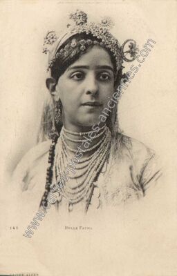 Carte postale ancienne Belle Fatma — Fatma — Algérie