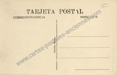 Carte postale ancienne Arriere — Arriere — Espagne
