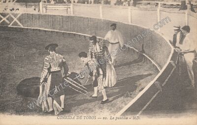 Carte postale ancienne Corrida de Toros — Corrida — Espagne