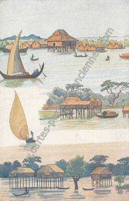 Carte postale ancienne Types — Types — Viet-Nam