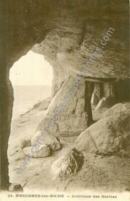 Carte postale ancienne Meschers les Bains — Meschers-sur-Gironde (Charente-Maritime)