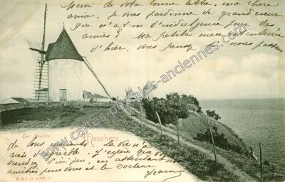 Carte postale ancienne Meschers — Meschers-sur-Gironde (Charente-Maritime)