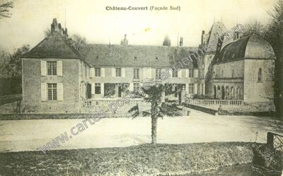 Carte postale ancienne Chateau Couvert — Migron (Charente-Maritime)