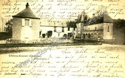 Carte postale ancienne Chateau Couvert — Migron (Charente-Maritime)