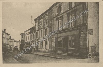 Carte postale ancienne Montendre — Montendre (Charente-Maritime)