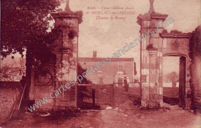 Carte postale ancienne Vieux Château féodal — Mornac-sur-Seudre (Charente-Maritime)