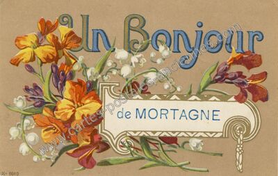Carte postale ancienne Mortagne — Mortagne-sur-Gironde (Charente-Maritime)