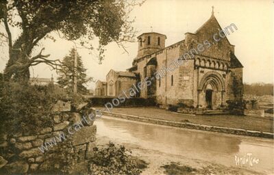 Carte postale ancienne Nieul les Saintes — Nieul-lès-Saintes (Charente-Maritime)