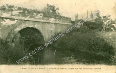 Carte postale ancienne Pont l'Abbe D