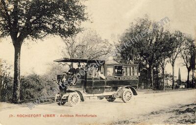 Carte postale ancienne Rochefort sur Mer — Rochefort (Charente-Maritime)
