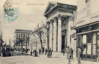 Carte postale ancienne Rochefort sur Mer — Rochefort (Charente-Maritime)