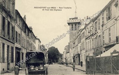 Carte postale ancienne Rochefort sur Mer — Rochefort (Charente-Maritime)