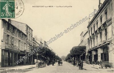 Carte postale ancienne Rochefort sur Mer — Rochefort (Charente-Maritime)