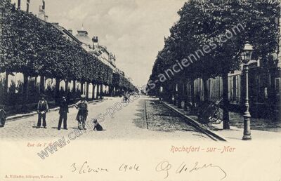 Carte postale ancienne Rochefort sur Mer — Rochefort (Charente-Maritime)
