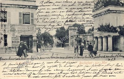 Carte postale ancienne Rochefort sur Mer — Rochefort (Charente-Maritime)