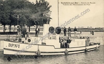 Carte postale ancienne Rochefort sur Mer — Rochefort (Charente-Maritime)