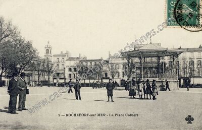 Carte postale ancienne Rochefort sur Mer — Rochefort (Charente-Maritime)