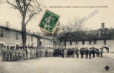 Carte postale ancienne Rochefort sur Mer — Rochefort (Charente-Maritime)