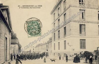 Carte postale ancienne Rochefort sur Mer — Rochefort (Charente-Maritime)