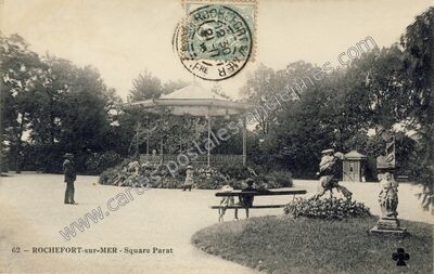 Carte postale ancienne Rochefort sur Mer — Rochefort (Charente-Maritime)