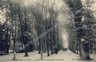 Carte postale ancienne Rochefort sur Mer — Rochefort (Charente-Maritime)