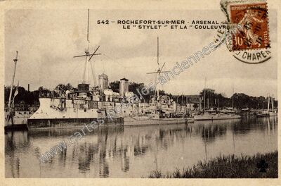 Carte postale ancienne Rochefort sur Mer — Rochefort (Charente-Maritime)