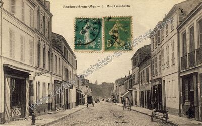 Carte postale ancienne Rochefort sur Mer — Rochefort (Charente-Maritime)