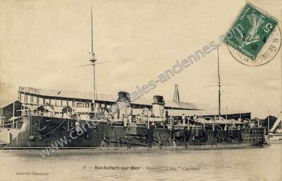 Carte postale ancienne Rochefort sur Mer — Rochefort (Charente-Maritime)