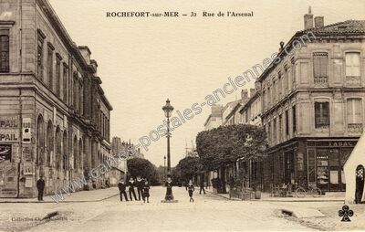 Carte postale ancienne Rochefort sur Mer — Rochefort (Charente-Maritime)