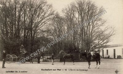 Carte postale ancienne Rochefort sur Mer — Rochefort (Charente-Maritime)