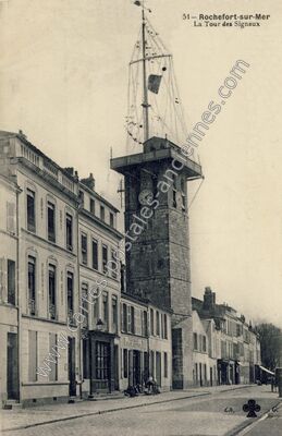 Carte postale ancienne Rochefort sur Mer — Rochefort (Charente-Maritime)