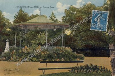 Carte postale ancienne Rochefort sur Mer — Rochefort (Charente-Maritime)