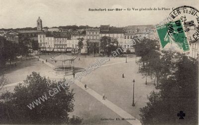 Carte postale ancienne Rochefort sur Mer — Rochefort (Charente-Maritime)