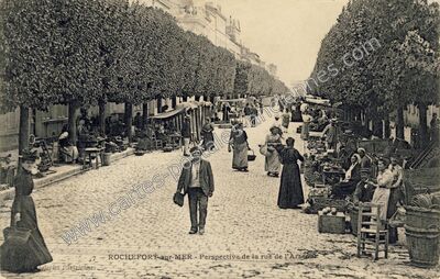 Carte postale ancienne Rochefort sur Mer — Rochefort (Charente-Maritime)