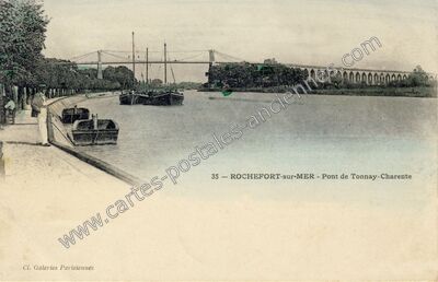 Carte postale ancienne Rochefort sur Mer — Rochefort (Charente-Maritime)
