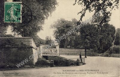 Carte postale ancienne Rochefort sur Mer — Rochefort (Charente-Maritime)
