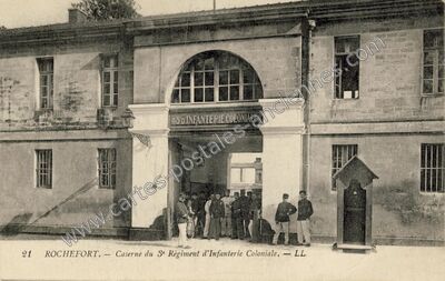 Carte postale ancienne Rochefort sur Mer — Rochefort (Charente-Maritime)