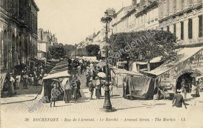 Carte postale ancienne Rochefort sur Mer — Rochefort (Charente-Maritime)