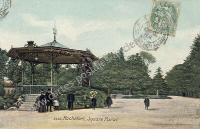 Carte postale ancienne Rochefort sur Mer — Rochefort (Charente-Maritime)