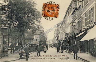 Carte postale ancienne Rochefort sur Mer — Rochefort (Charente-Maritime)