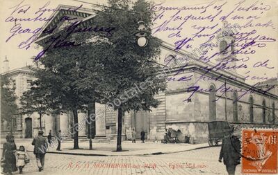 Carte postale ancienne Rochefort sur Mer — Rochefort (Charente-Maritime)