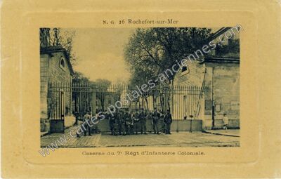 Carte postale ancienne Rochefort sur Mer — Rochefort (Charente-Maritime)